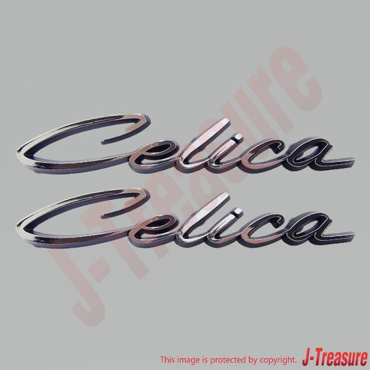 TOYOTA CELICA 1970-1977 A20 A30 Genuine Side Emblem Badge 75381-14913 x2 OEM