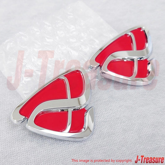 MAZDA RX-7 FD3S Genuine Emblem Red Efini Front & Rear Set OEM