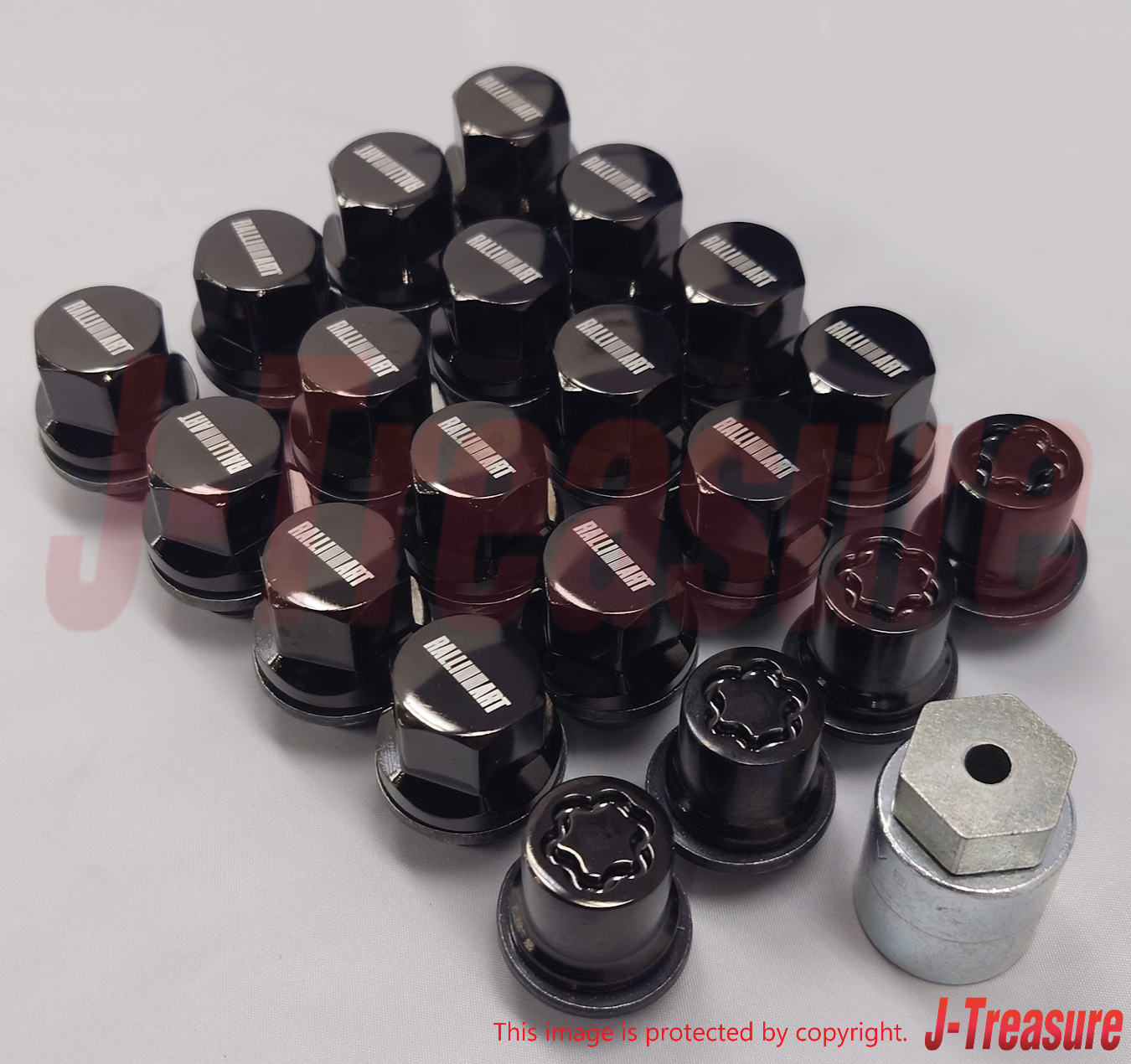 MITSUBISHI LANCER Evo 9 CT9A Genuine RALLIART Wheel Nut & Lug Nut Set MZ556537