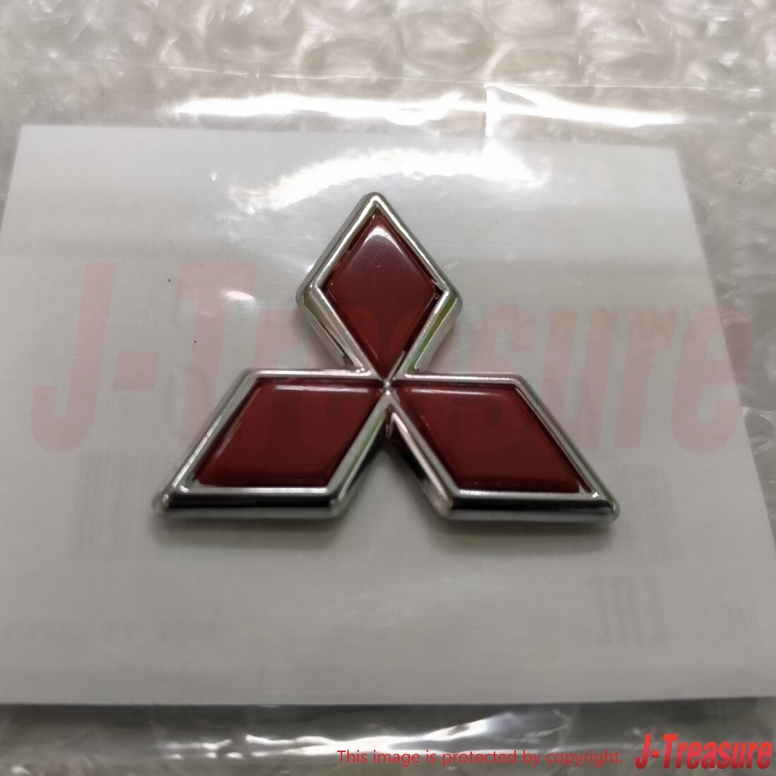 MITSUBISHI LANCER Evolution 5 CP9A Genuine Triple Red Dia Emblem MB882860 OEM