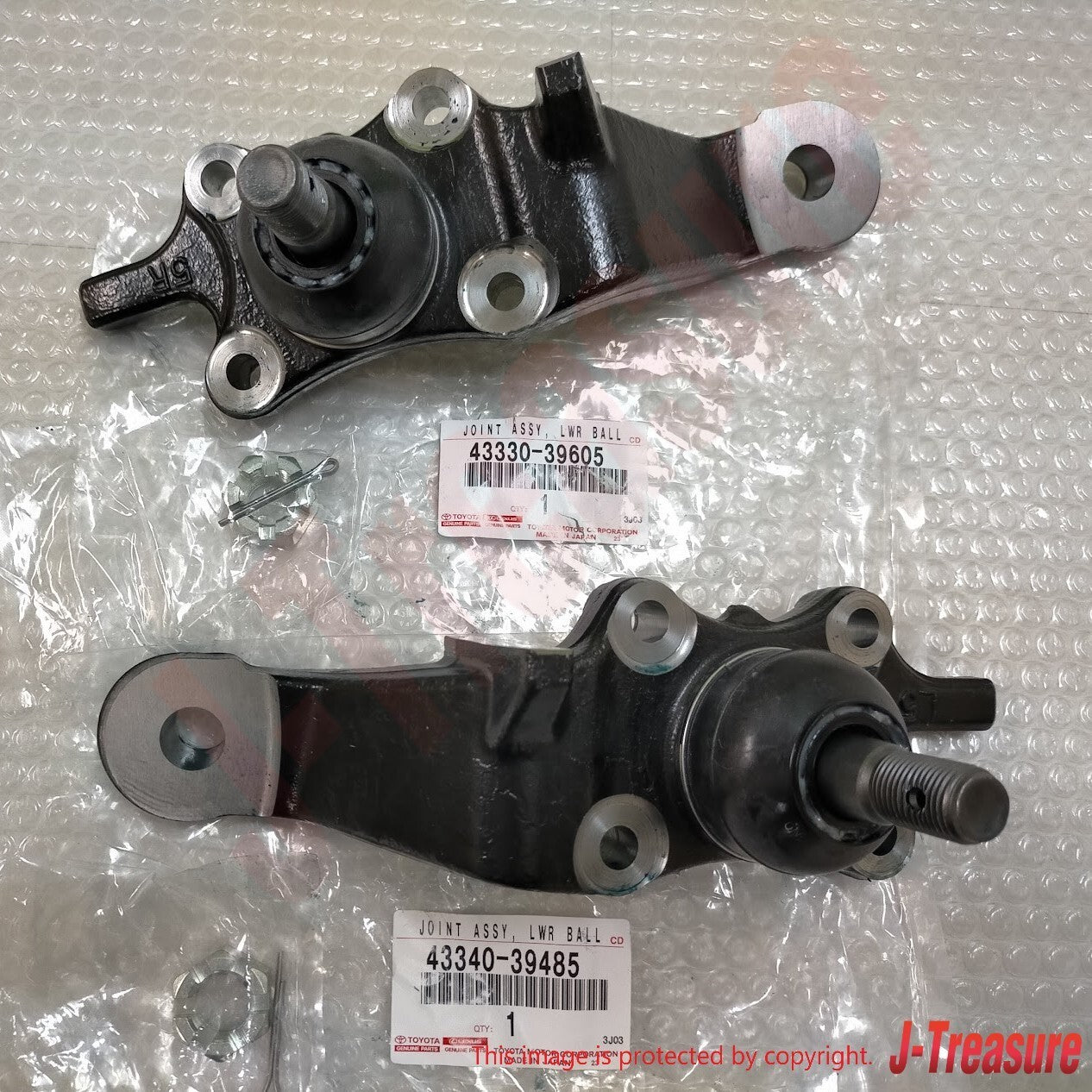 TOYOTA SEQUOIA 02-03 TUNDRA 02-03 Genuine Front Lower Ball Joint RH & LH Set OEM