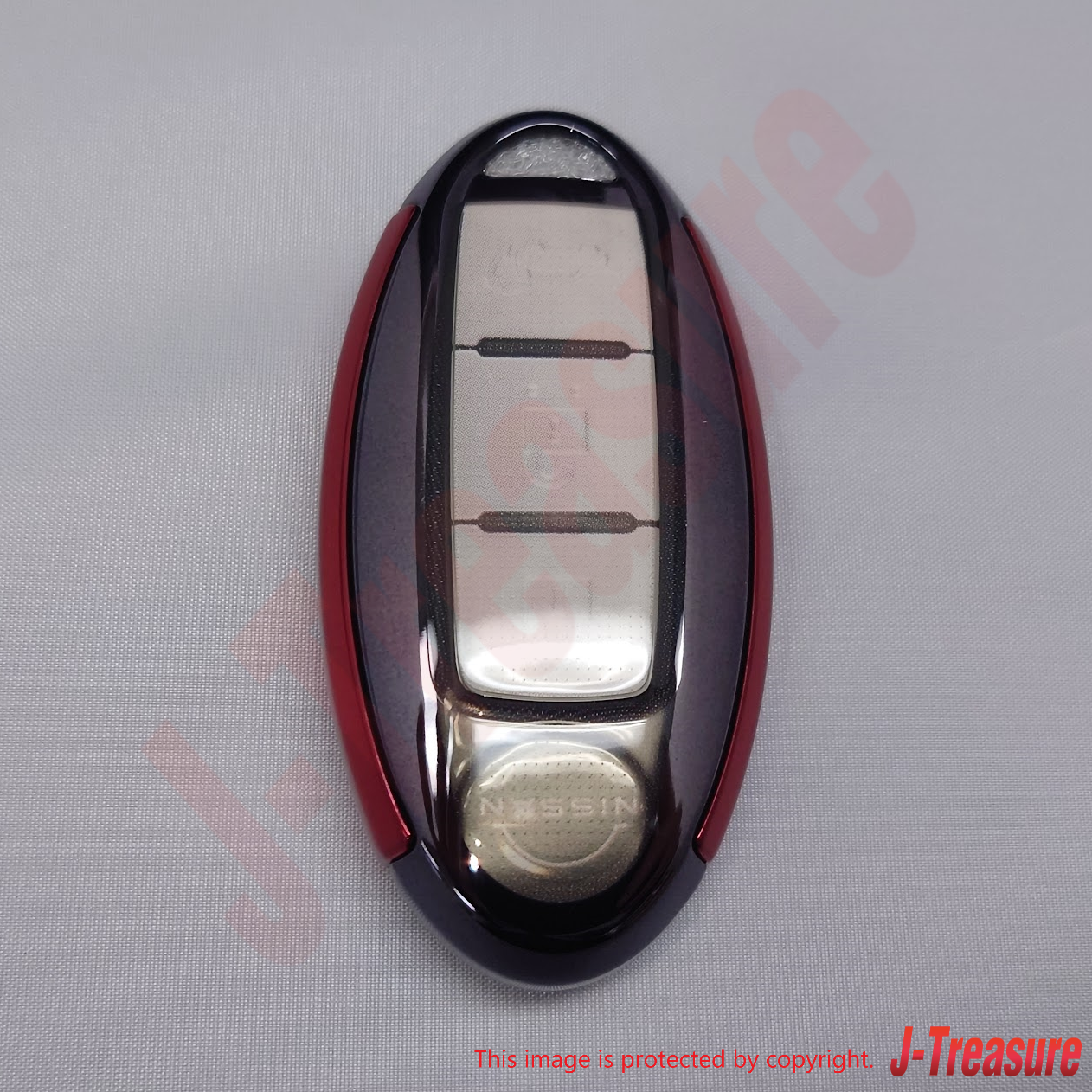 NISSAN Genuine nismo Fan Intelligent Key Cover Full Cover Red Chrome KWA10-60N10