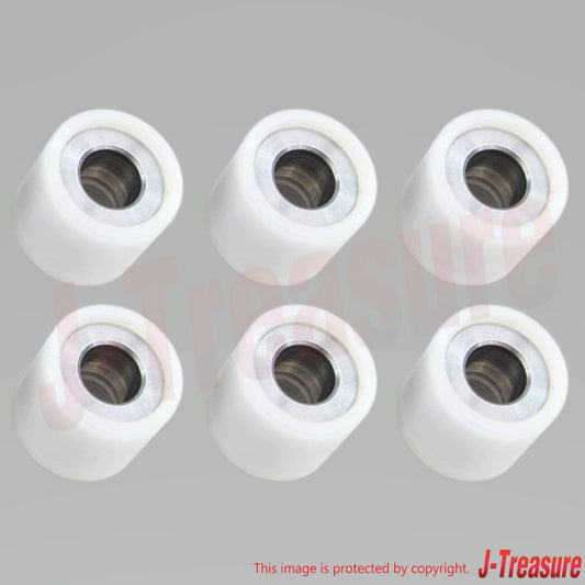 SUZUKI QUADSPORT LT80 1987-2006 Genuine Movable Drive Face Roller x6 Set OEM