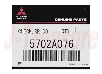 MITSUBISHI LANCER EVO7 8 9 CT9A 02-07 Genuine Front & Rear Door Check R & L Set