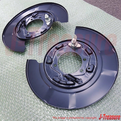 MITSUBISHI LANCER Evo 9 CT9A 03-06 Genuine Rear Brake Backing Plate RH & LH Set