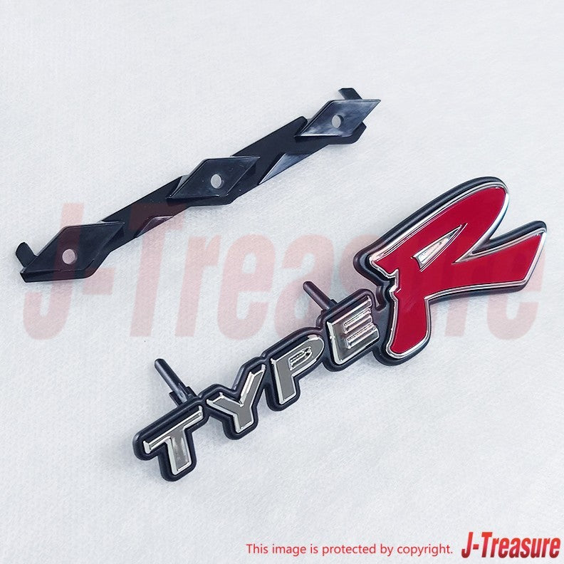 HONDA CIVIC TYPE-R EP3 2002-2005 Genuine Front Emblem "TYPE R" 75732-S5T-E11 OEM