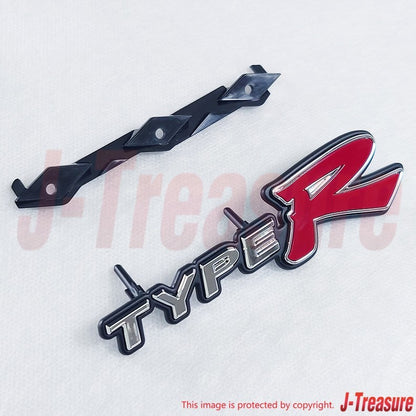 HONDA CIVIC TYPE-R EP3 2002-2005 Genuine Front Emblem "TYPE R" 75732-S5T-E11 OEM