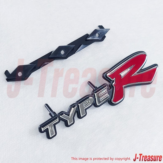 HONDA CIVIC TYPE-R EP3 2002-2005 Genuine Front Emblem "TYPE R" 75732-S5T-E11 OEM
