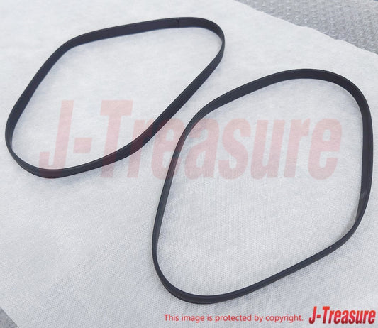 KAWASAKI VULCAN 1500 CLASSIC VN1500 96-04 Genuine Air Filter Case Gasket x2 Set