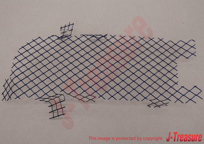 MITSUBISHI LANCER Evo 9 CT9A Genuine Front Bumper Mesh Net RH & LH Set OEM