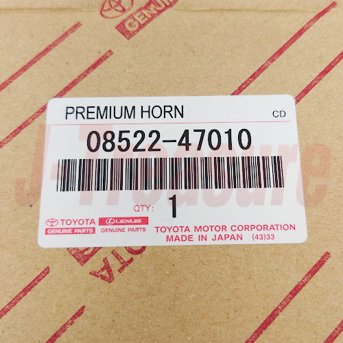 TOYOTA PRIUS ZVW30 2010-2014 Genuine Premium Horn 08522-47010 OEM