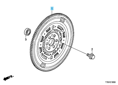 HONDA VEZEL HYBRID RU3 RU4 Genuine Flywheel 22100-5P8-006 OEM