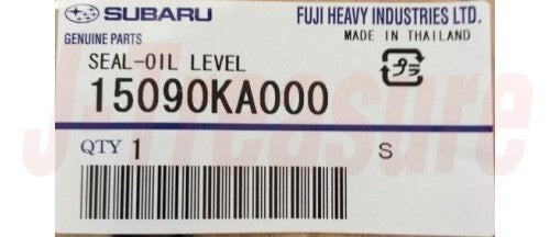 SUBARU SAMBAR VAN & TRUCK KS KV Genuine Oil Level Guide Seal 15090KA000 OEM