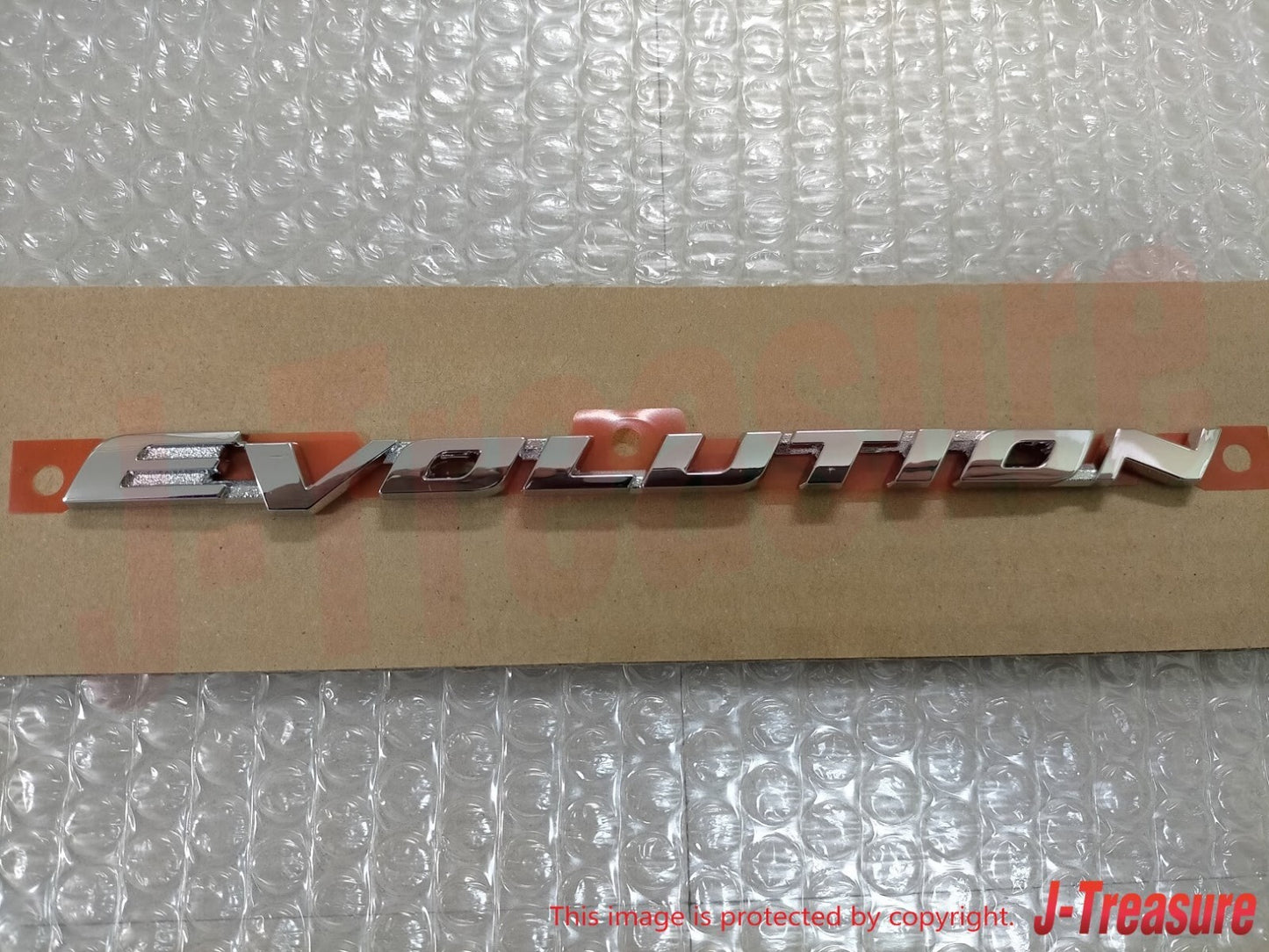 MITSUBISHI LANCER EVOLUTION 10 CZ4A Genuine "EVOLUTION"  Rear Emblem Budge OEM