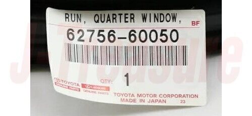 TOYOTA LAND CRUISER HZJ70V Genuine Quarter Window Run LH 62756-60050 OEM