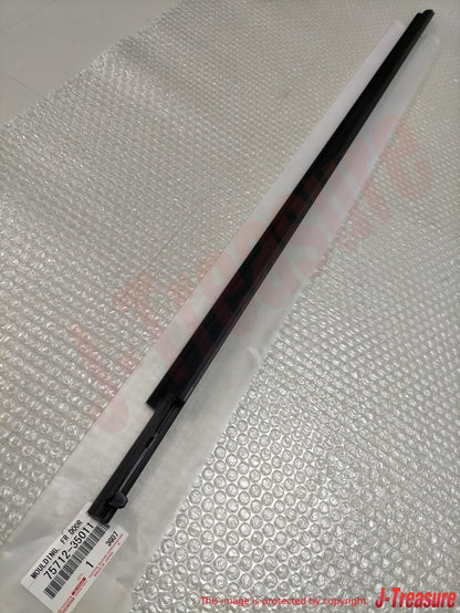 TOYOTA 4RUNNER 10-22 Genuine Door Belt Molding Weatherstrip Front Rear 4pcs OEM