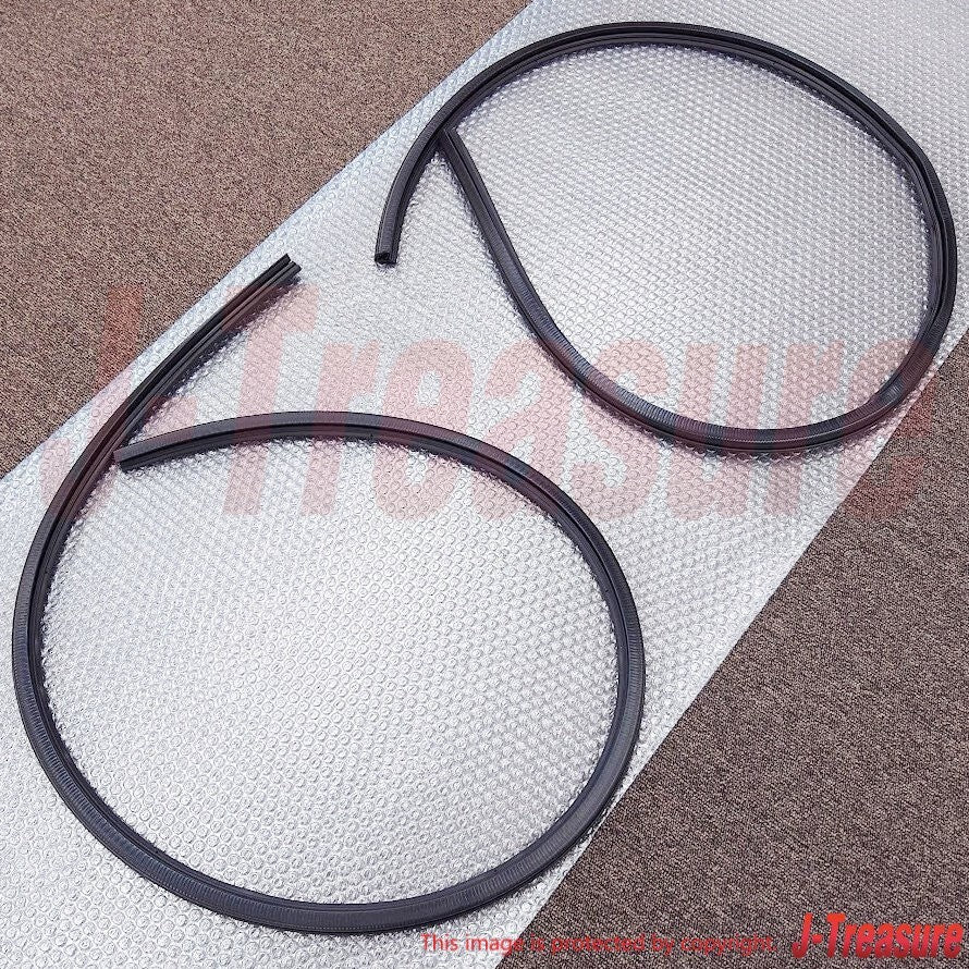 TOYOTA SUPRA JZA80 93-98 Genuine Front Door Weatherstrip Opening Trim RL Set OEM