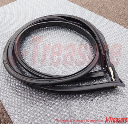 MITSUBISHI LANCER EVO4 CN9A EVO5 6 CP9A Genuine Front Door Weatherstrip Set OEM