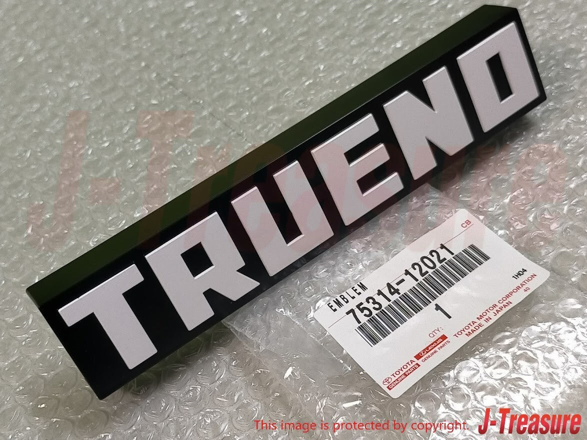 TOYOTA SPRINTER TRUENO AE86 1983-1987 Genuine Front Emblem Badge 75314-12021 OEM