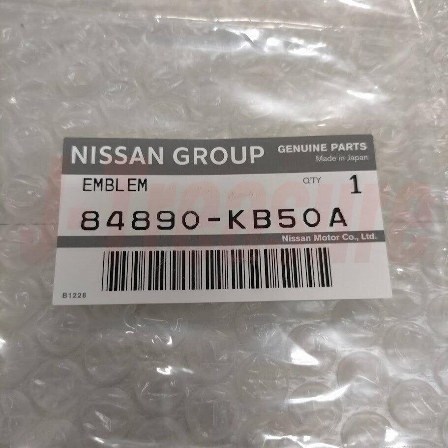NISSAN GT-R R35 2011-2021 Genuine "NISSAN" Trunk Lid Emblem 84890-KB50A OEM