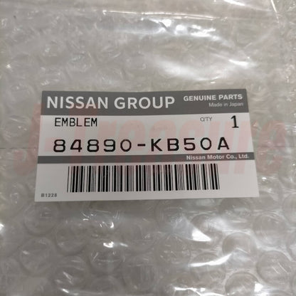 NISSAN GT-R R35 2011-2021 Genuine "NISSAN" Trunk Lid Emblem 84890-KB50A OEM