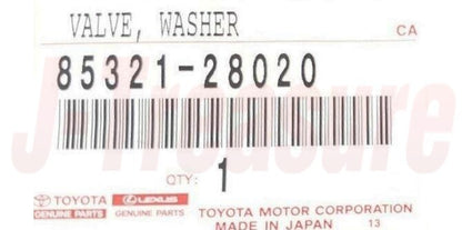 TOYOTA HIGHLANDER GSU40 08-17 Genuine Windshield Wiper Washer Check Valve OEM
