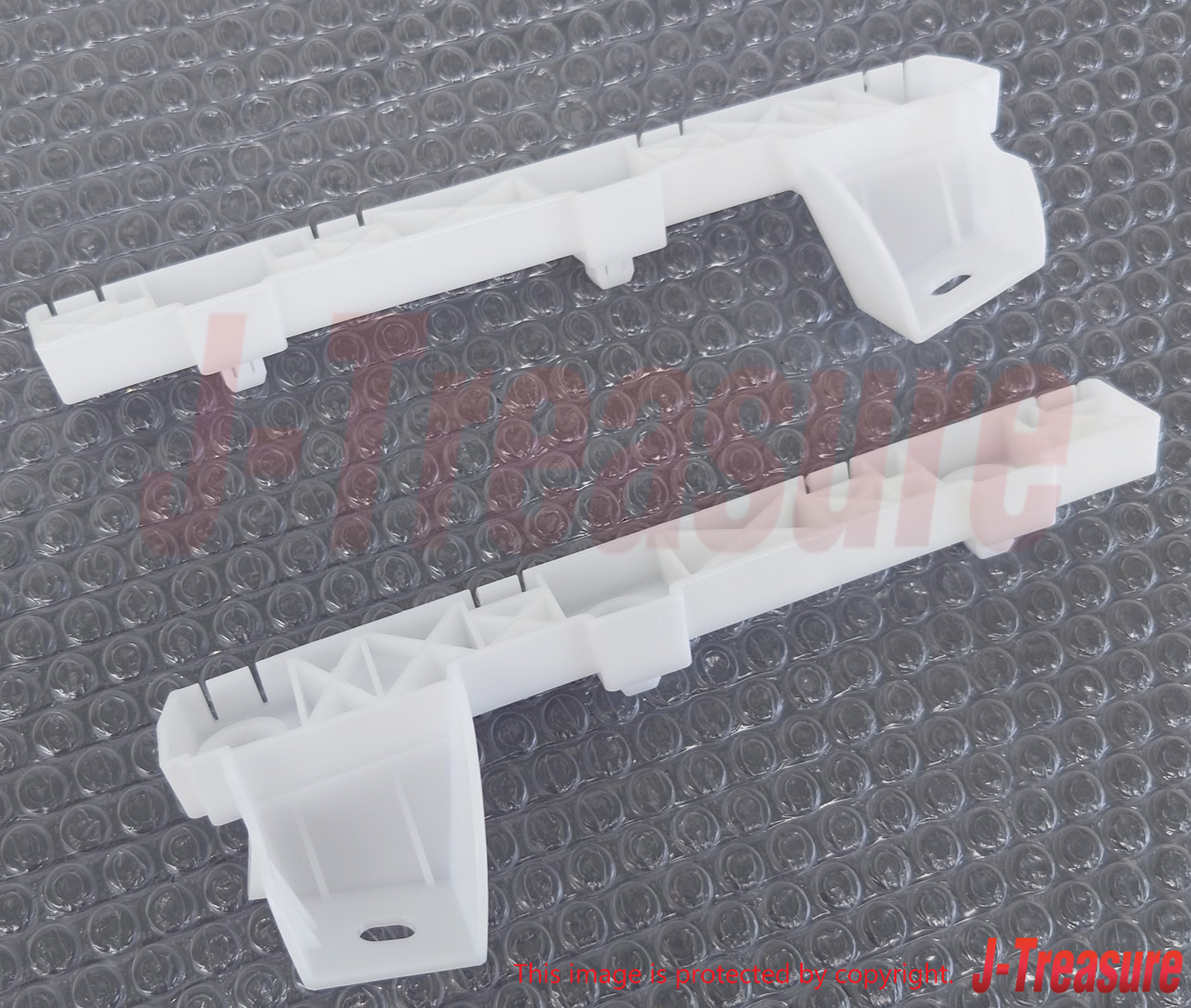 MITSUBISHI LANCER CY4A 08-17 Genuine Front Bumper Side Bracket RH & LH Set OEM