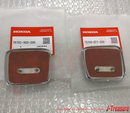 HONDA CIVIC TYPE-R EK9 99-00 Genuine Late Model Red Emblem Front & Rear Set OEM
