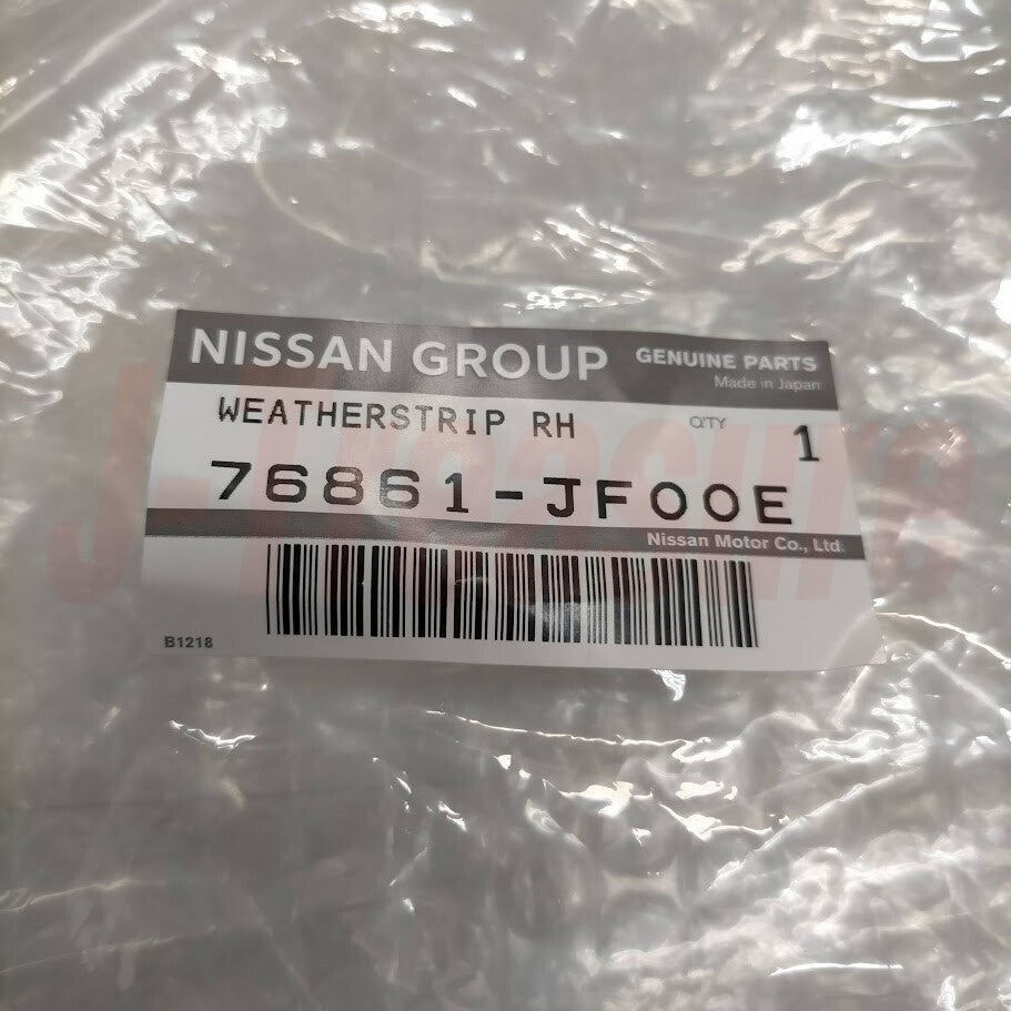 NISSAN GT-R R35 2009-2021 Genuine Body Side Weatherstrip Seal LH 76861-JF00E OEM