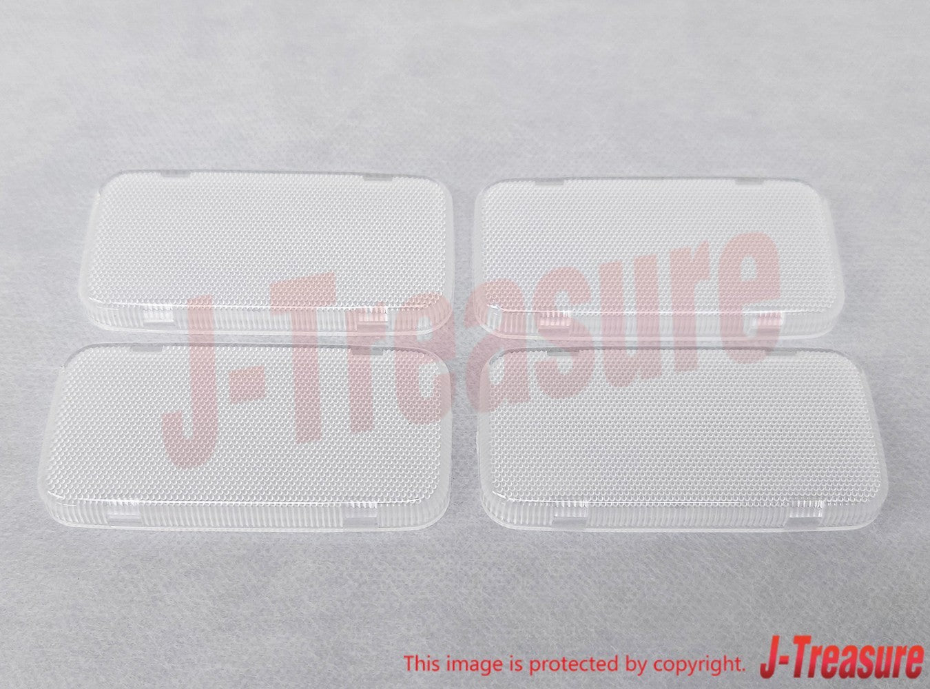 TOYOTA 4RUNNER GRN210 03-09 Genuine Courtesy Lamp Lens 81231-50010 x4 Set OEM