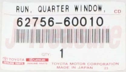 TOYOTA LAND CRUISER HDJ80 '91-97 Genuine Quarter Window Run RH & LH Set OEM