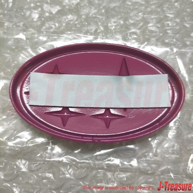 SUBARU IMPREZA WRC GC8 / GF8 Custom Pink Emblem Badge Ornamental Rare La Ansport
