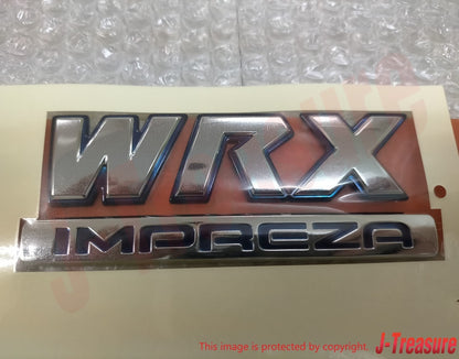 SUBARU IMPREZA WRX GD 02-03 Genuine Rear IMPREZA WRX Emblem Left 93073FE050 OEM