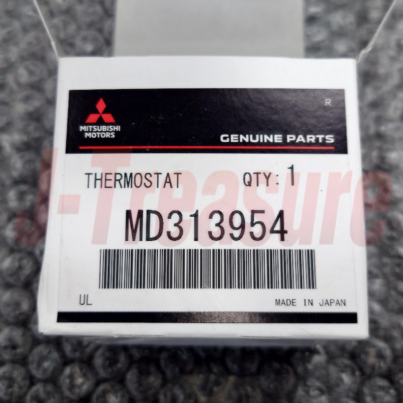 MITSUBISHI MINICAB U14# Genuine 3G81 Engine Coolant Thermostat & Gasket Set OEM