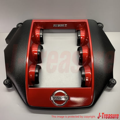 NISSAN NISMO GT-R R35 Genuine VR38DETT Red Ornament Assembly Engine Cover OEM
