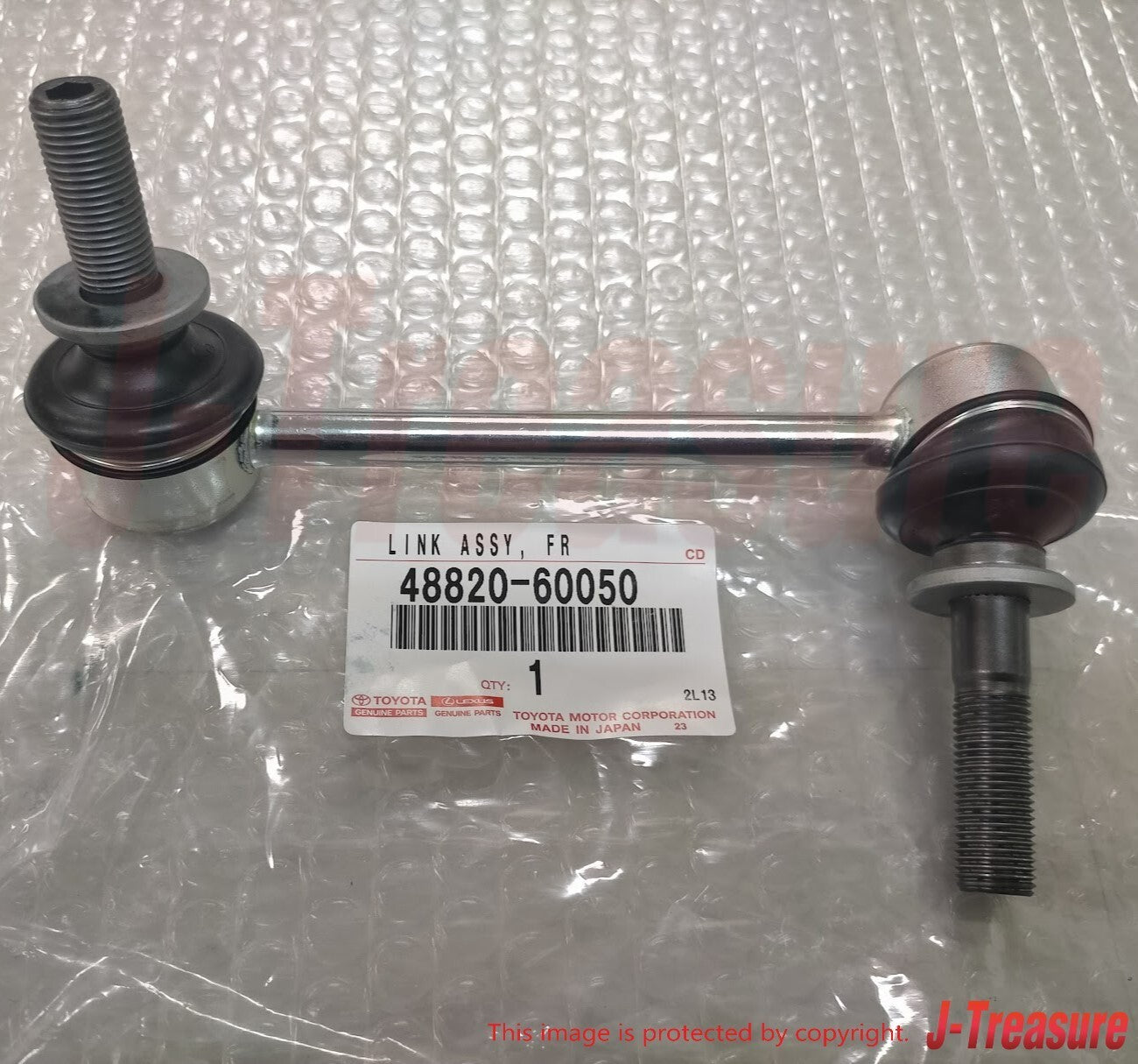 TOYOTA 4RUNNER FJ CRUISER PRADO GX470 Genuine Front Stabilizer Link Nut Set OEM