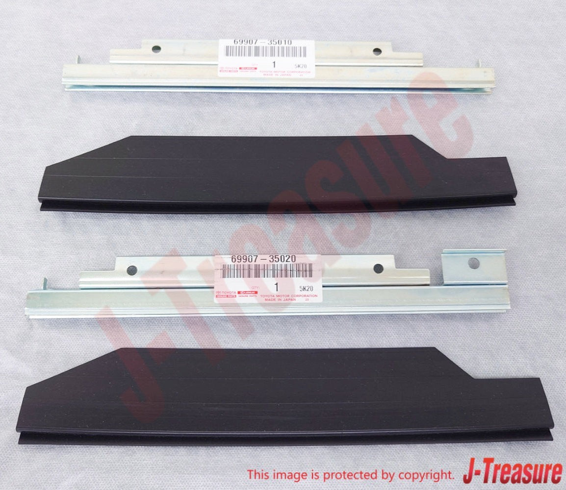 TOYOTA 4RUNNER 90-95 Genuine Back Window Regulator Track Channel Repair Kit OEM