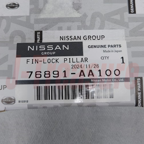 NISSAN SKYLINE GT-R BNR34 98-02 Genuine Lock Pillar Finisher LH 76891-AA100 OEM