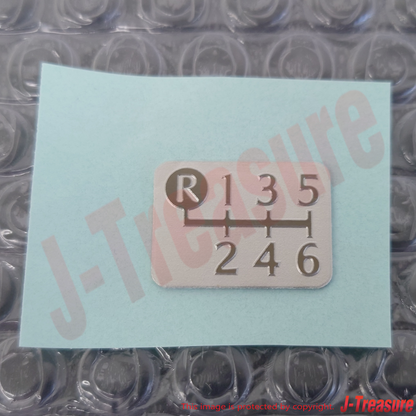 LEXUS IS350 GSE20 06-12 Genuine Control Lever Information Label 33621-53030 OEM