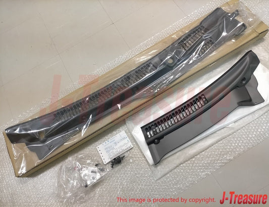 NISSAN FAIRLADY Z 300ZX Z32 RHD Genuine Cowl Top Grill Right Left & Clip Set OEM