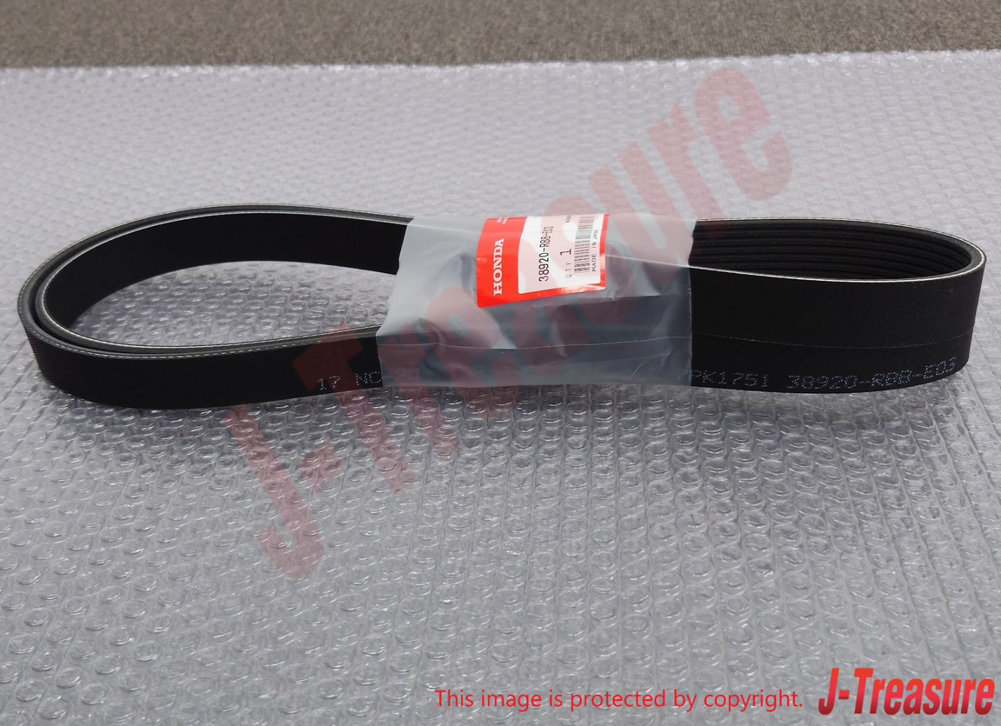 HONDA CR-V RE3 RE4 2007-2009 Genuine Serpentine Fan Belt 38920-RBB-E03 OEM