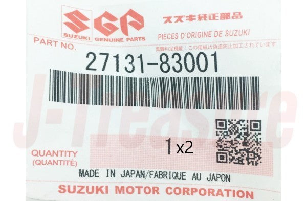 SUZUKI SAMURAI SJ413 '86-88 Genuine Cross Joint Flange Yoke 27131-83001 x2 Set