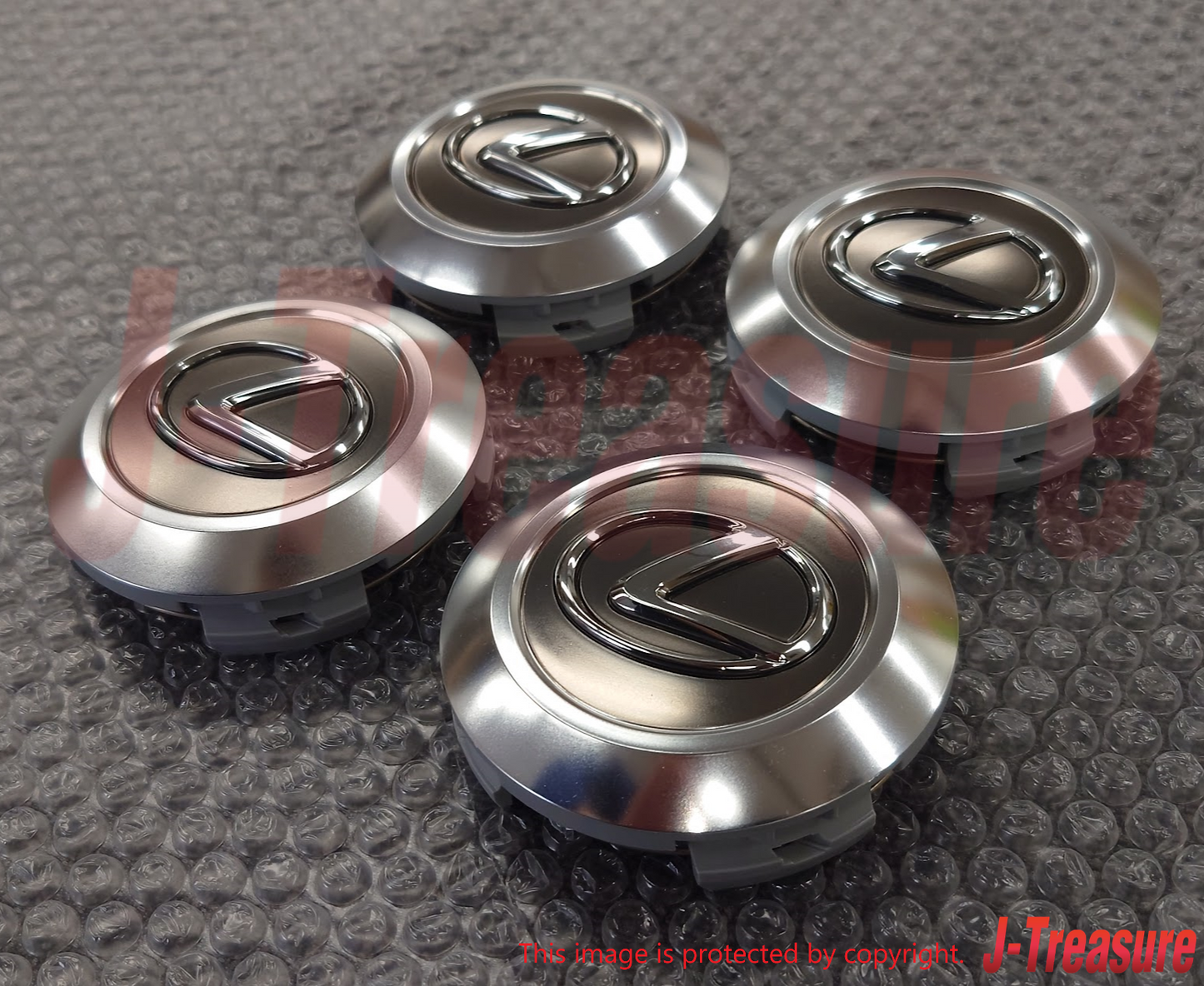 LEXUS LX570 URJ201 15-21 Genuine Wheel Hub Ornament Sub-Assy 4260B-60390 x4 Set
