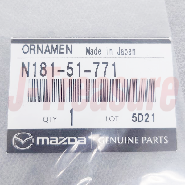 MAZDA MX-5 NCEC Genuine Side Ornament "20th Anniversary" N181-51-771 x2 Set OEM