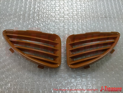 SUBARU IMPREZA WRX STi GC8 GF8 Genuine Front Bumper Lower Vent Cover RH & LH Set