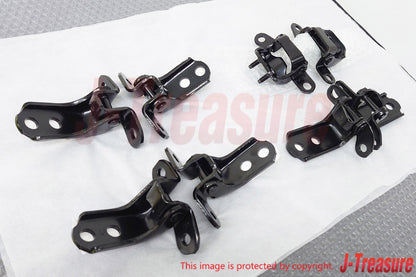 LEXUS LX470 UZJ100 98-07 Genuine Fr & Re DOOR HINGE UP & LO RH LH Set OEM