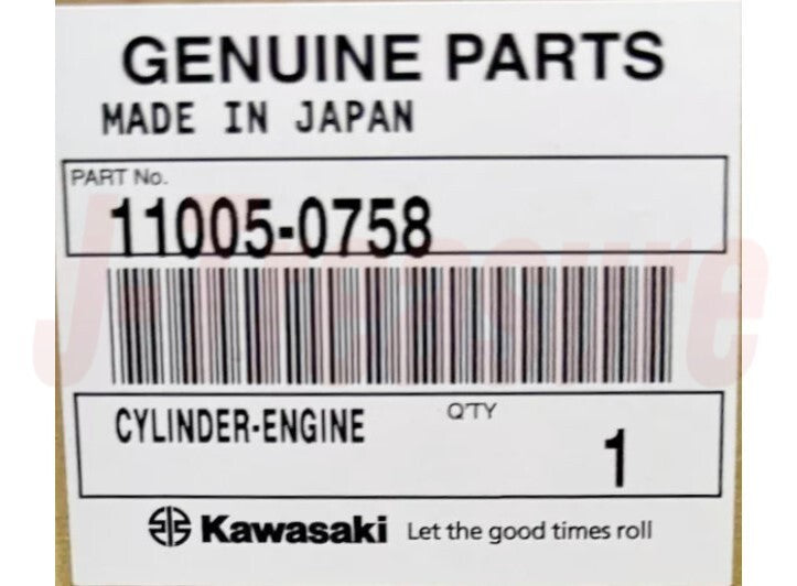 KAWASAKI KX100 2014-2018 Genuine Engine Cylinder 11005-0758 OEM