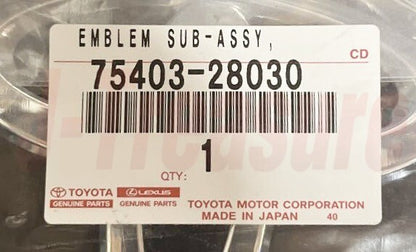 TOYOTA NOAH ZRR80 Genuine Back Door Symbol Emblem 75403-28030 OEM