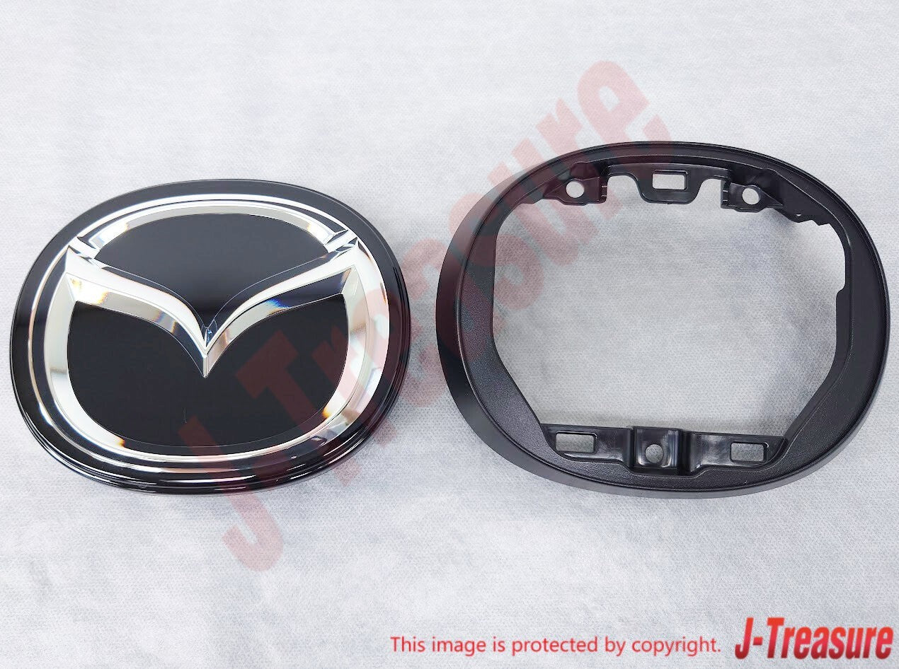 MAZDA MAZDA 3 2019-2023 Genuine Front Radar Emblem & Grille Bracket Set OEM