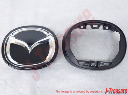 MAZDA MAZDA 3 2019-2023 Genuine Front Radar Emblem & Grille Bracket Set OEM